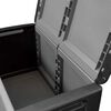 vidaXL Garden Storage Box 96x53x57 cm 230 L Dark Grey and Black