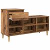 vidaXL Shoe Cabinet Old Wood 102 x 36 x 60 cm Engineered Wood