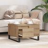 vidaXL Coffee Table Artisan Oak 55 x 55 x 36.5 cm Engineered Wood