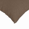 vidaXL Sofa Pillows 2 pcs Brown 45 x 45 cm Fabric