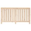 vidaXL Radiator Cover 153x19x84 cm Solid Wood Pine