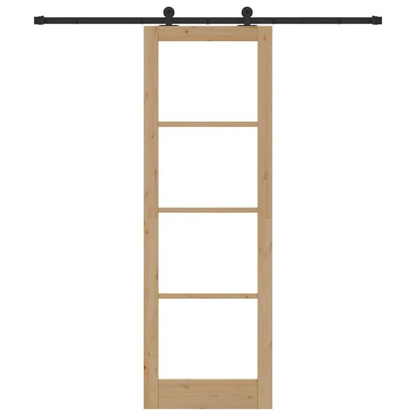 vidaXL Sliding Door ORKDAL Natural 78 x 232 cm