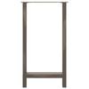 vidaXL Bar Table Legs Natural Steel 2 pcs 40x(90-91) cm Steel