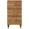 vidaXL Side Cabinet 40x33x75 cm Solid Wood Mango