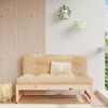 vidaXL Middle Sofa 120x80 cm Solid Wood Pine