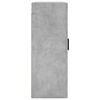 vidaXL Wall Mounted Cabinets 2 pcs Concrete Grey 69.5x34x90 cm