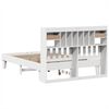vidaXL Bed Frame without Mattress White 160x200 cm Solid Wood Pine