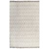 vidaXL Kilim Rug Cotton 160x230 cm with Pattern Taupe