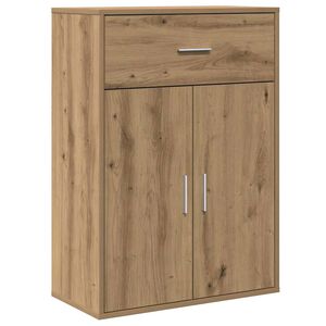 vidaXL Sideboard Artisan Oak 60 x 30 x 84 cm Engineered Wood