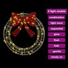 vidaXL Wreath with 60 LEDs Warm white 76 x 8.5 x 76 cm Acrylic