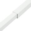 vidaXL Adjustable Window Safety Bar White 710 -1200 mm Steel
