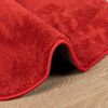 vidaXL Rug OVIEDO Short Pile Red &Oslash; 100 cm
