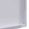 vidaXL Access Panels 2 pcs White 20 x 20 cm ABS Plastic