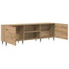 vidaXL TV Cabinet Artisan oak 150 x 30 x 50 cm Engineered wood