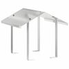 vidaXL Chimney Hood Silver 40 x 40 x 37.5 cm Stainless Steel