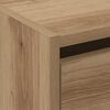 vidaXL Shoe Cabinet Artisan Oak 60 x 21 x 57 cm Engineered Wood