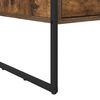 vidaXL Coffee Table Smoke Oak 100 x 46 x 40 cm Engineered Wood