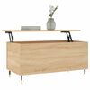 vidaXL Coffee Table Sonoma Oak 90x44.5x45 cm Engineered Wood