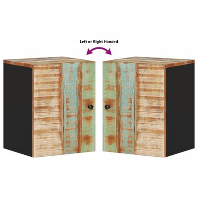 vidaXL Bathroom Wall Cabinet 38x33x48 cm Solid Wood Reclaimed