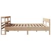 vidaXL Bed Frame without Mattress 200x200 cm Solid Wood Pine