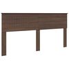 vidaXL Headboard Brown Oak Engineered wood