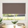 vidaXL Roller blind blackout 164.4x175 cm Fabric Width 160 cm coffee
