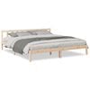 vidaXL Extra Long Bed Frame without Mattress 200x210cm Solid Wood Pine
