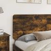 vidaXL Headboard Smoked Oak 200 cm Engineered wood
