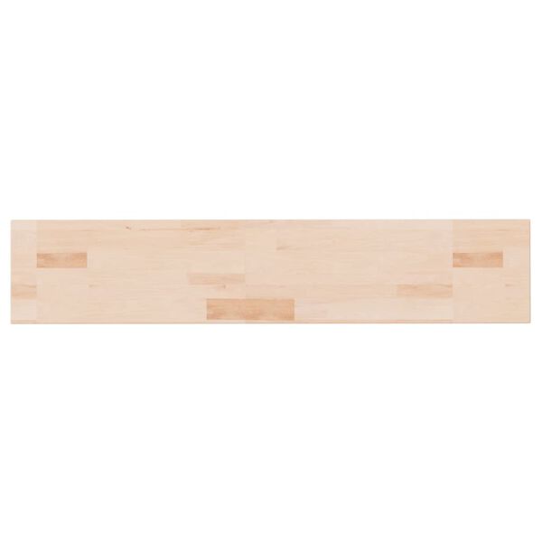 vidaXL Shelf Board 100x20x2.5 cm Untreated Solid Wood Oak