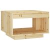 vidaXL Coffee Table | Natural wood | Solid firwood | 50x50 cm | Coffee Table