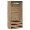 vidaXL Wardrobe Artisan Oak 100x50x200 cm Engineered Wood