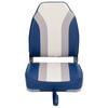 vidaXL 2 Piece Foldable Boat Seat Set High Backrest