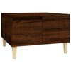 vidaXL Coffee Table Brown Oak 55x55x36.5 cm Engineered Wood