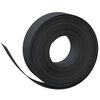 vidaXL Garden Edgings 5 pcs Black 10 m 15 cm Polyethylene