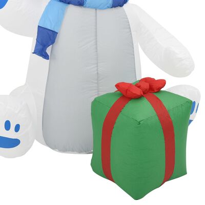 vidaXL Christmas Inflatable Polar Bear LED Indoor and Outdoor 1.8 m