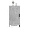 vidaXL Sideboard Concrete Grey 34.5x34x90 cm Engineered Wood