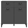 vidaXL Sideboard VIKEN Anthracite Grey 80x40x80 cm Engineered Wood
