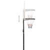 vidaXL Basketball Stand White 216-250 cm Polyethene