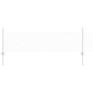 vidaXL Welded Wire Fence 100 x 0.5 m (W x H) Hot-Dip Galvanised Steel