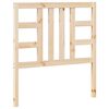 vidaXL Bed Headboard 96x4x100 cm Solid Wood Pine