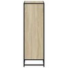 vidaXL Book Cabinet Sonoma Oak 60x35x107.5 cm Engineered Wood