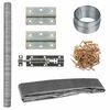 vidaXL Chicken Cage 1,5x1,5x2 m Steel