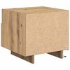 vidaXL Bedside Cabinet Artisan Oak 40 x 39 x 37 cm Engineered Wood