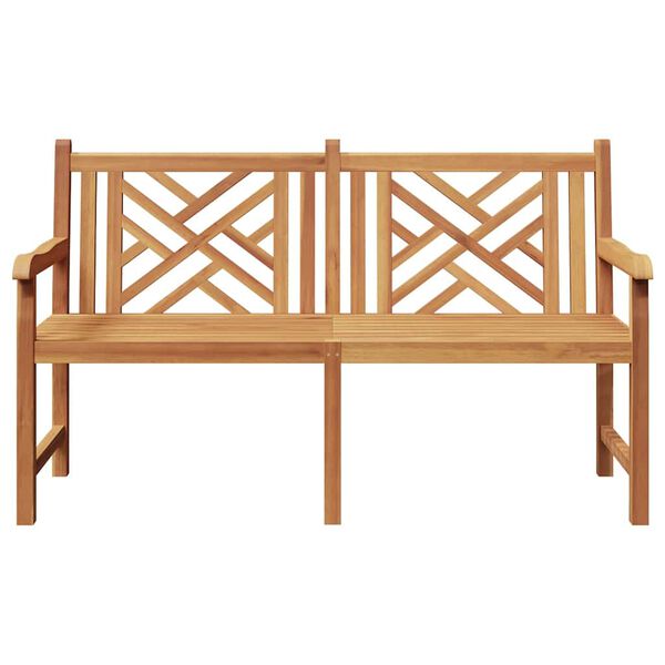 vidaXL Garden Bench Brown 150 x 60 x 90 cm Solid teak wood