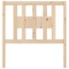 vidaXL Headboard 106x4x100 cm Solid Wood Pine