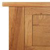 vidaXL Dressing Table 118x40x77 cm Solid Oak Wood