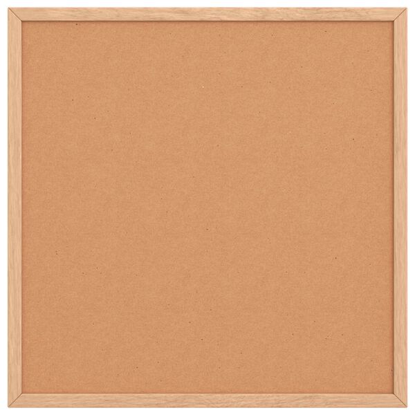 vidaXL Cork Board with Solid Pine Wood Frame 40x40 cm
