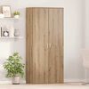 vidaXL Highboard Artisan oak 80 x 39 x 178 cm Engineered wood