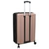 vidaXL Suitcase Folding Rose gold 50 x 30 x 76 cm ABS Plastic