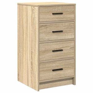 vidaXL Sideboard Sonoma oak 40 x 41 x 75 cm Engineered Wood